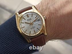 DOXA BY SYNCHRON NEUCHATEL AUTOMATIC SWISS MADE Wrist Watch Vintage RARE Men's