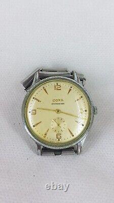 DOXA WWII 40's MILITARY VINTAGE 35mm RARE SWISS WATCH. Cal. 942