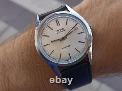 DOXA by SYNCHRON NEUCHATEL SWISS MADE Vintage RARE Men's Wrist Watch MANUAL