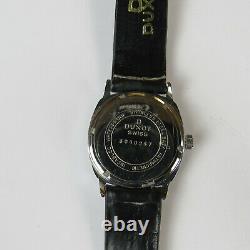DUXOT watch men Vintage Swiss Made Date rare NOS sixties new unused