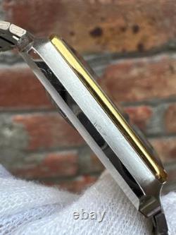 Dalil Supra Eta 2671 Swiss made Automatic Tank Vintage Watch Rare 29MM