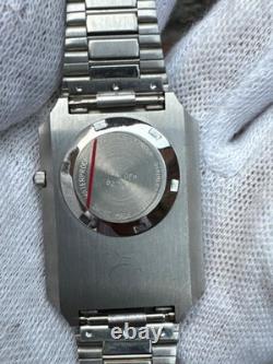 Dalil Supra Eta 2671 Swiss made Automatic Tank Vintage Watch Rare 29MM