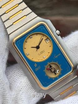 Dalil Supra Eta 2671 Swiss made Automatic Tank Vintage Watch Rare Men's