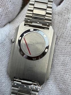 Dalil Supra Eta 2671 Swiss made Automatic Tank Vintage Watch Rare Men's