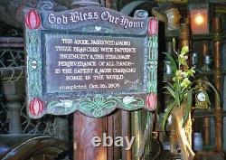 Disneyland Rare Vintage Swiss Family Robinson Treehouse Wood Spoon Prop Display