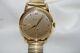 Doxa Antimagnetique Vintage Swiss Wrist Watch 14K Gold Rare Mechanical Works