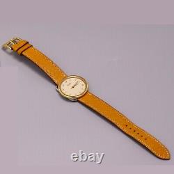 EXC+5/CARDRARE Vintage Hermes Arceau 115 158 Quartz 30mm men's watch -swiss