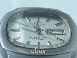 Emperor Swiss 17 Jewel Vintage Watch Mechanical Self Winding Automatic Rare