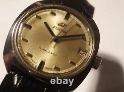 Enicar Rare Vintage Swiss Made Watch, Ocean Pearl, Original, 17j, Manual, Good