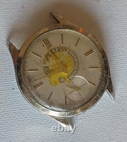 Enicar Vintage Mens Watch 35mm Swiss Moose Lodge Dial Rare