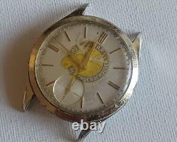 Enicar Vintage Mens Watch 35mm Swiss Moose Lodge Dial Rare