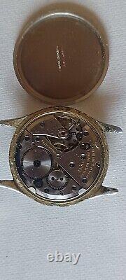 Enicar Vintage Mens Watch 35mm Swiss Moose Lodge Dial Rare