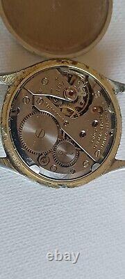 Enicar Vintage Mens Watch 35mm Swiss Moose Lodge Dial Rare