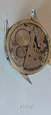 Enicar Vintage Mens Watch 35mm Swiss Moose Lodge Dial Rare