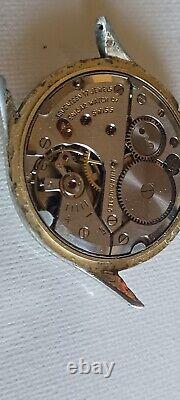 Enicar Vintage Mens Watch 35mm Swiss Moose Lodge Dial Rare