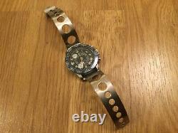 Extremely Rare Vintage Exactima Swiss Chronograph Watch