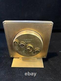 Extremely Rare Vintage Tiffany mechanical 8days Swiss Alarm Clock