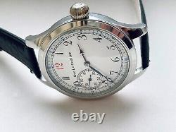 GENEVE Vintage early 1900`s New Cased Stainless Steel rare Swiss Men`s Watch