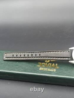 GENUINE JOVIAL AUTOMATIC 21 JEWELS WATCH DAY/DATE VINTAGE SWISS 70s RARE