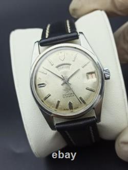 GENUINE JOVIAL AUTOMATIC 21 JEWELS WATCH DAY/DATE VINTAGE SWISS 70s RARE