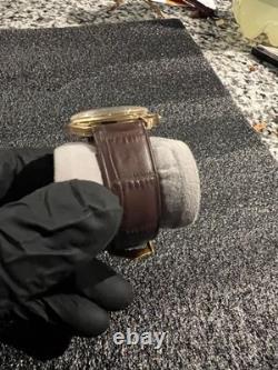 GLD/GLD Rare Vintage Roamer ST96 Mechanical Men's Wrist Watch Mint