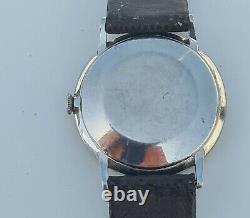 GUBELIN MATIC VINTAGE RARE Stainless Steel Swiss Watch Cal. 1428U- 1960's