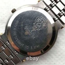 GUCCI 9000M Quartz Watch Vintage Swiss Made Japan Authentic Rare
