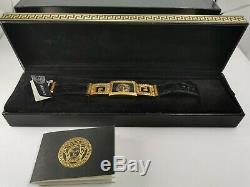 Gianni Versace vintage watch Autografo 1980's Swiss Made RARE Full Set