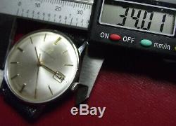 Girard Perregaux Rare Fine Vintage'60 Mechanical Date Swiss Made