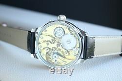 H. MOSER Vintage 1920`s NEW CASED Unique rare Men`s Swiss Wrist Watch