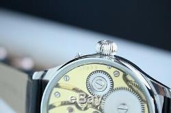 H. MOSER Vintage 1920`s NEW CASED Unique rare Men`s Swiss Wrist Watch