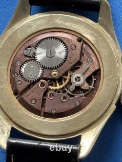 Helvetia Oversize 38mm Watch Jumbo Patina Vintage Calatrava Rare Swiss 3089