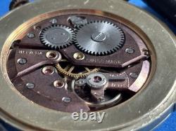 Helvetia Oversize 38mm Watch Jumbo Patina Vintage Calatrava Rare Swiss 3089