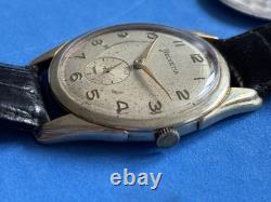 Helvetia Oversize 38mm Watch Jumbo Patina Vintage Calatrava Rare Swiss 3089