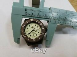 Heuer Green / 6133 W20 / 981.115 / Swiss Vintage Rare Collectible Diver Nos