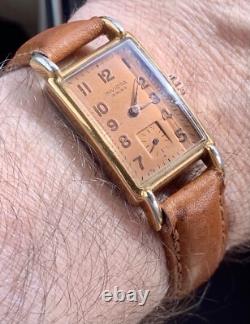INVICTA Rare Vintage Swiss Watch Mechanical/Hand Winding Salmon Dial