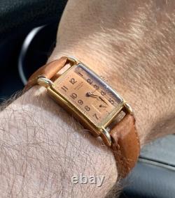 INVICTA Rare Vintage Swiss Watch Mechanical/Hand Winding Salmon Dial