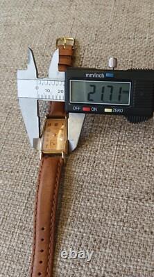 INVICTA Rare Vintage Swiss Watch Mechanical/Hand Winding Salmon Dial
