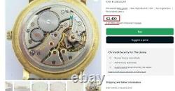 IWC Schaffhausen (Swiss Watch) RARE Vintage COLLECTORS'