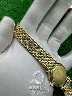 Iconic Christian Dior Golden Octagon Lady Watch Swiss Original Vintage 80s Rare
