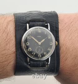 Isis Swiss Military Watch Cal 15J Manual Wind Vintage Men's Rare