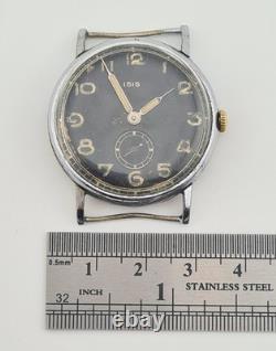Isis Swiss Military Watch Cal 15J Manual Wind Vintage Men's Rare