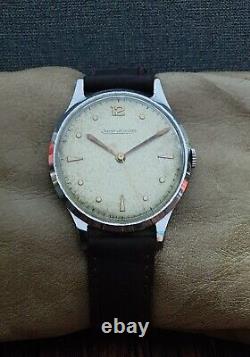 JAEGER LeCOULTRE WWII 40's MILITARY cal. P478/C VINTAGE 37mm RARE SWISS WATCH