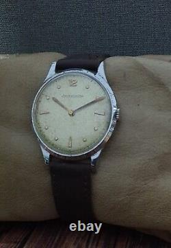 JAEGER LeCOULTRE WWII 40's MILITARY cal. P478/C VINTAGE 37mm RARE SWISS WATCH