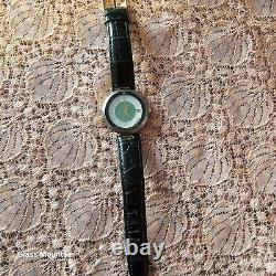 Joss Diamond Rare Vintage Green 100% Swiss Made Analog Wristwatch Estate Sale