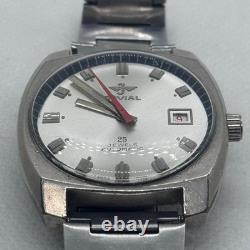 Jovial 25 Jewels Automatic Watch Vintage 40mm Original Swiss Made Rare