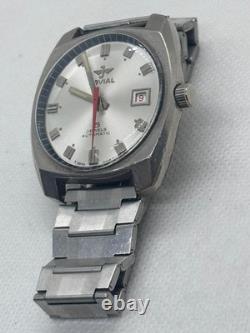 Jovial 25 Jewels Automatic Watch Vintage 40mm Original Swiss Made Rare
