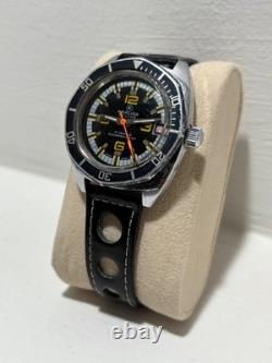 Kralina Deluxe Swiss Made Vintage Diver Watch 17 Jewels 40mm Rare