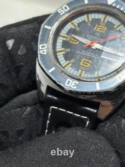 Kralina Deluxe Swiss Made Vintage Diver Watch 17 Jewels 40mm Rare
