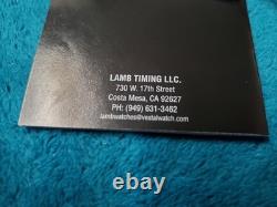 L. A. M. B. Gwen Stefani NEW 1st Edition Watch Timepiece Vtg 2006 Y2K NIB RARE